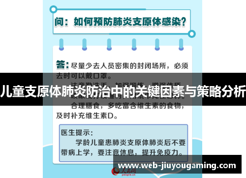 儿童支原体肺炎防治中的关键因素与策略分析